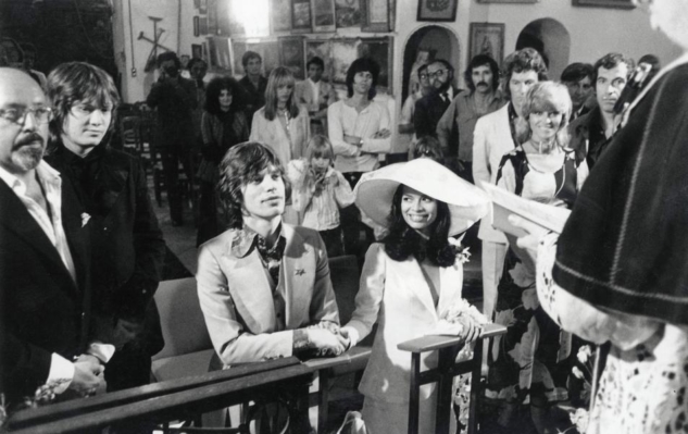 Mick & Bianca Jagger
