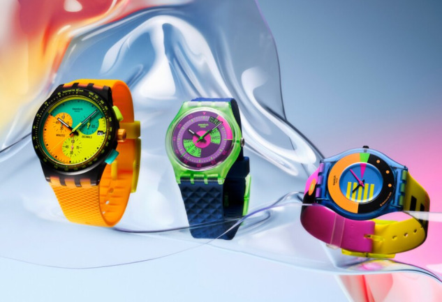 Swatch Neon: 80'ler ve 90'ların Neon Enerjisi Yeniden!
