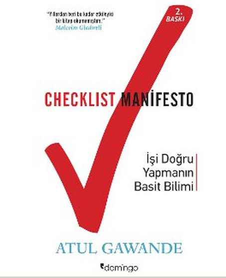 Checklist Manifesto- İşler Nasıl Doğru Yapılır