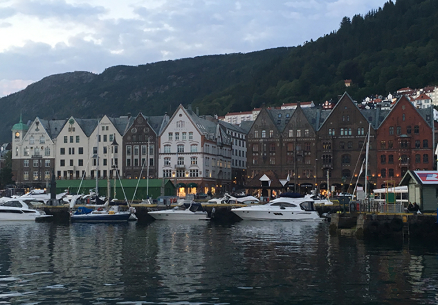 Bergen Liman Manzarası