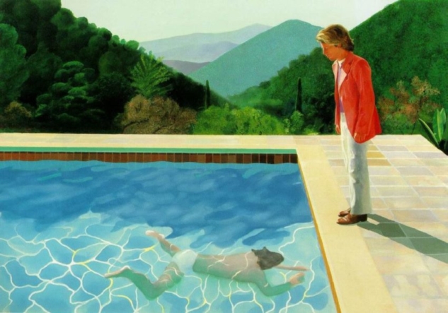 Portrait of an Artist (Pool with Two Figures), 1972