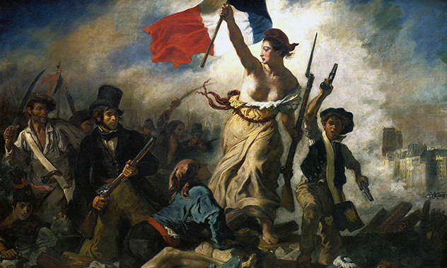 Eugène Delacroix, Liberty Leading the People