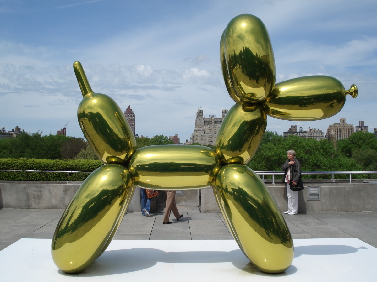  Jeff Koons, Balloon Dog (Yellow), 1993
