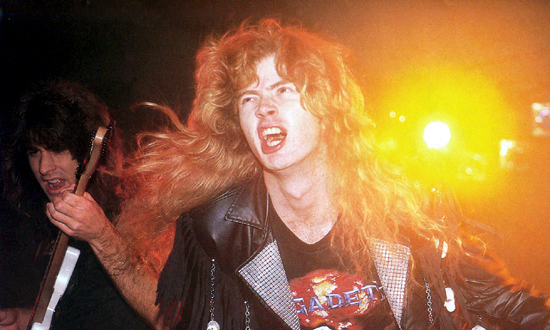 Megadeth Konserinde Dave Mustaine