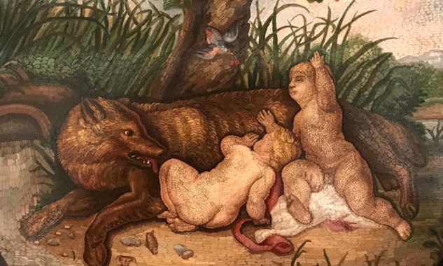 Romulus and Remus – Mozaik (1850 –1880) – Sanatçısı Bilinmemekte