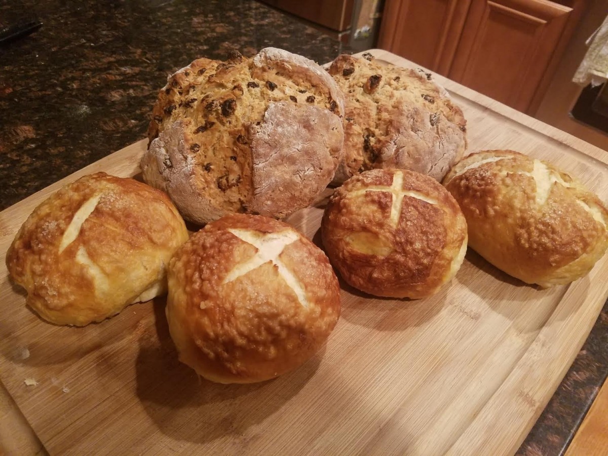 irlanda ekmekleri ve sodalı ekmek