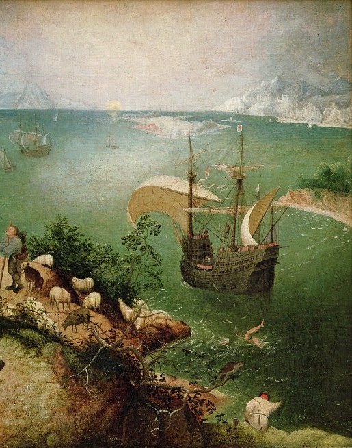  Landscape with the Fall of Icarus 