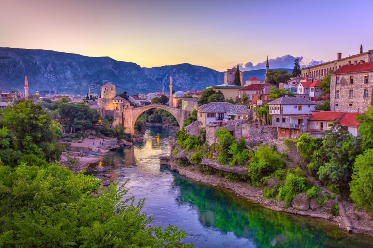 Mostar Köprüsü, Bosna Hersek