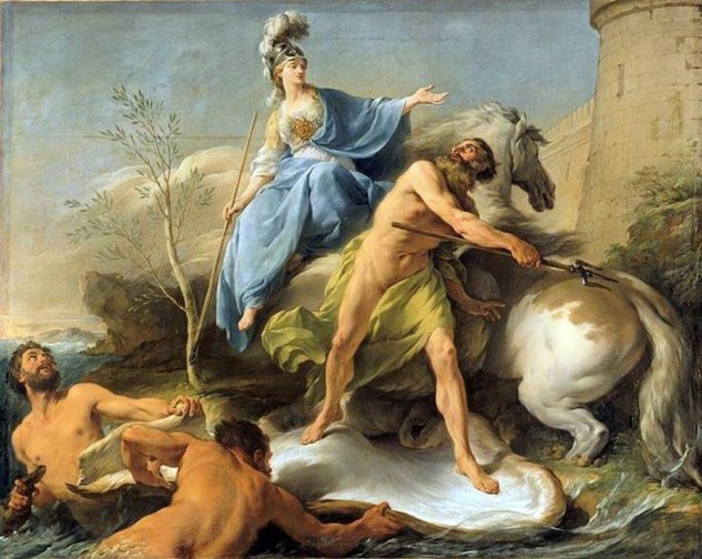 Poseidon ve Athena 
