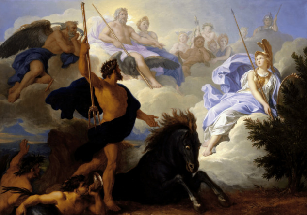 Poseidon ve Athena’nın Yarışması