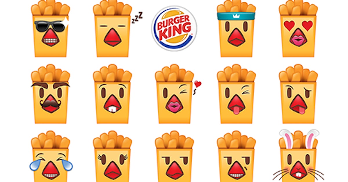 Burger Kıng Silly Chicken Emoji 