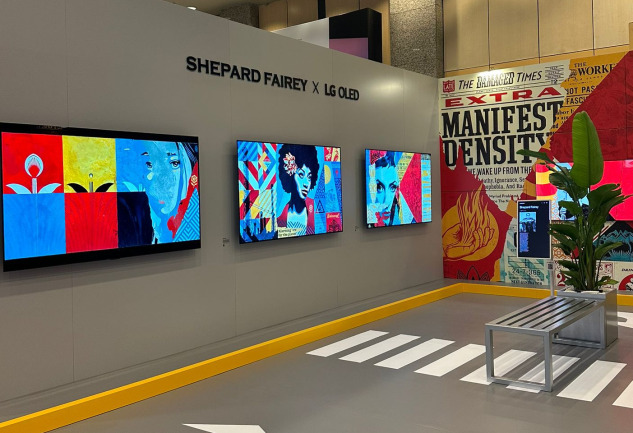 Shepard Fairey x LG OLED: CI Bloom’da Umut Üzerine İş Birliği