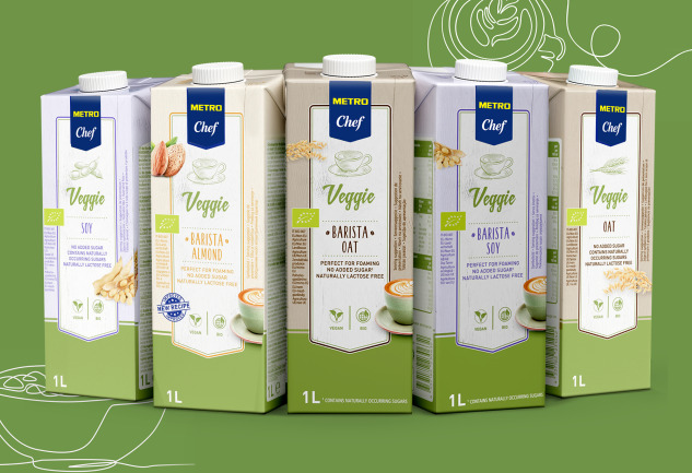Organik, Laktozsuz ve %100 Vegan: Yeni Metro Chef Veggie Bio İçecek Serisi