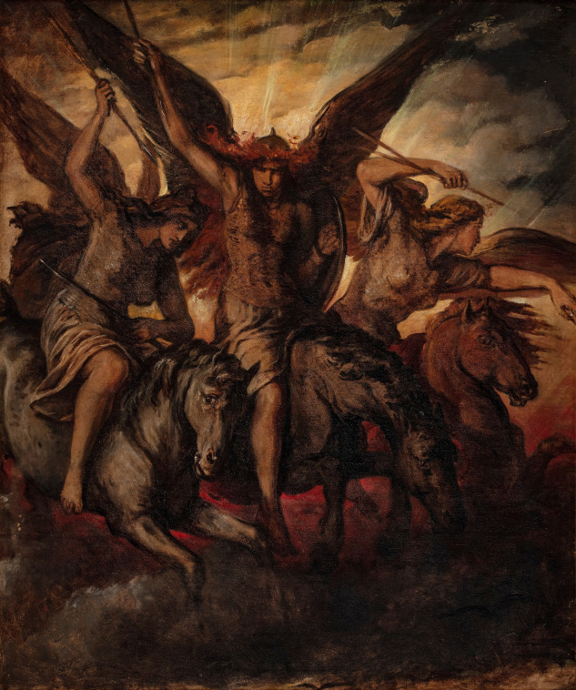 elisabeth_jerichau_baumann_-_valkyrier_-_1871
