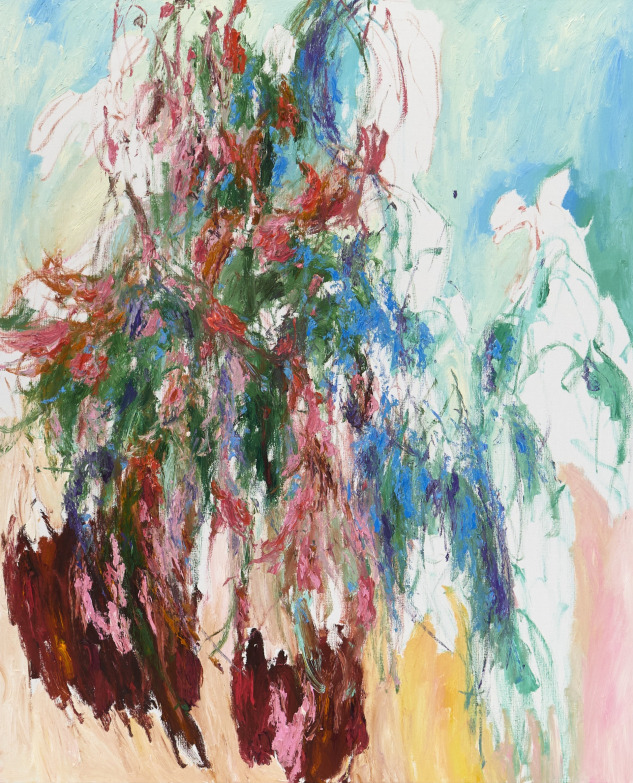 arne-quinze_prunus-mumes-equilibrium_2025_oil-on-canvas_160-x-130-cm